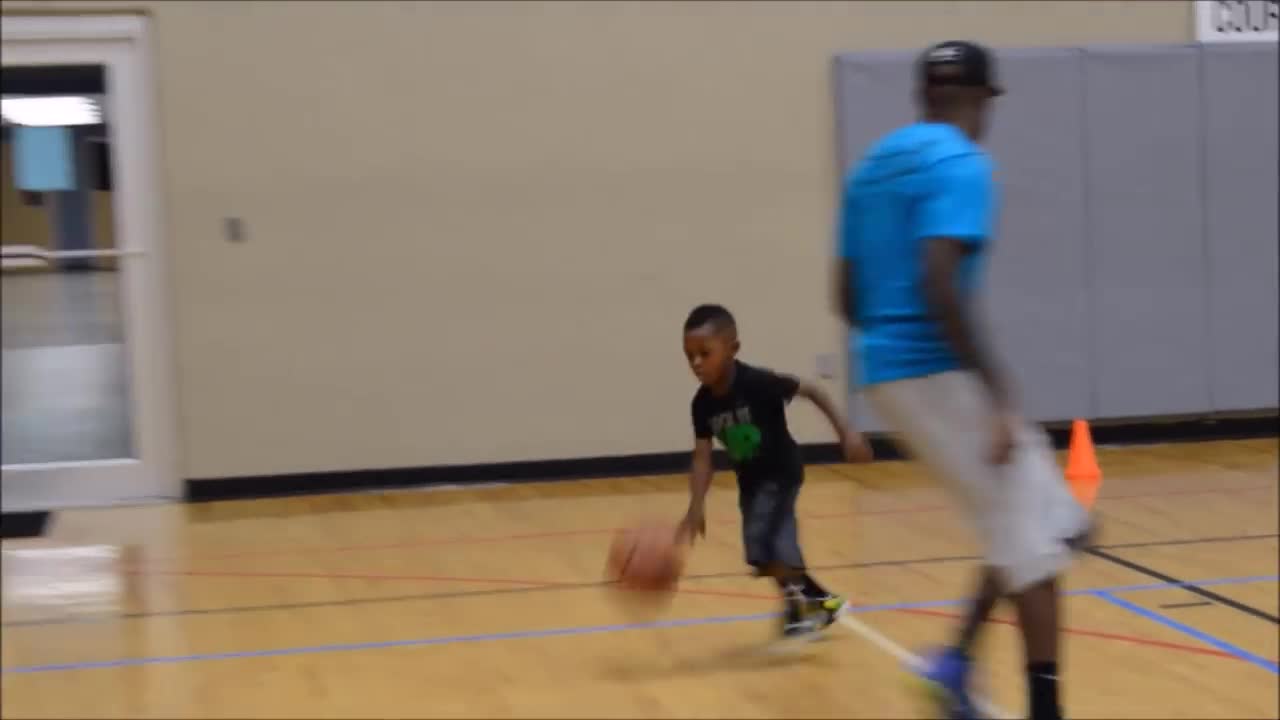 Incredibly Talented 4-Year-Old Shows Off Awesome Basketball Skills