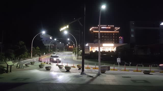 A road near the beach where you can hear the sound of the waves