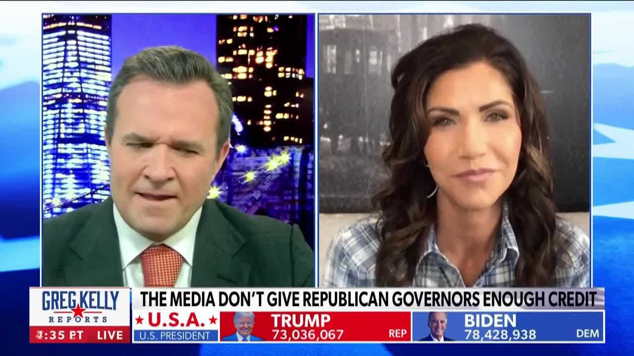 Kristi Noem reacts to her interview with George Stephanopoulos 11/12/20