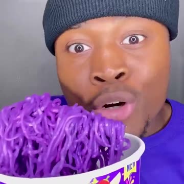 Spicy Purple Food Asmr!? 🥵 #shorts