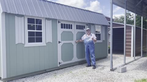 10x20 Side Lofted Barn