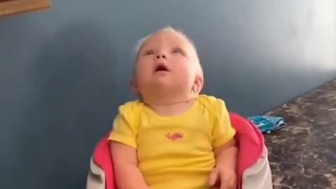A baby funny video 😂wait for end
