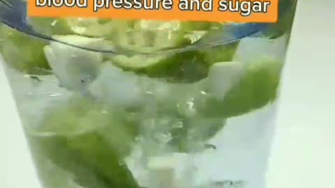 Home Made blood pressure Remedy with Garlic and Okra.