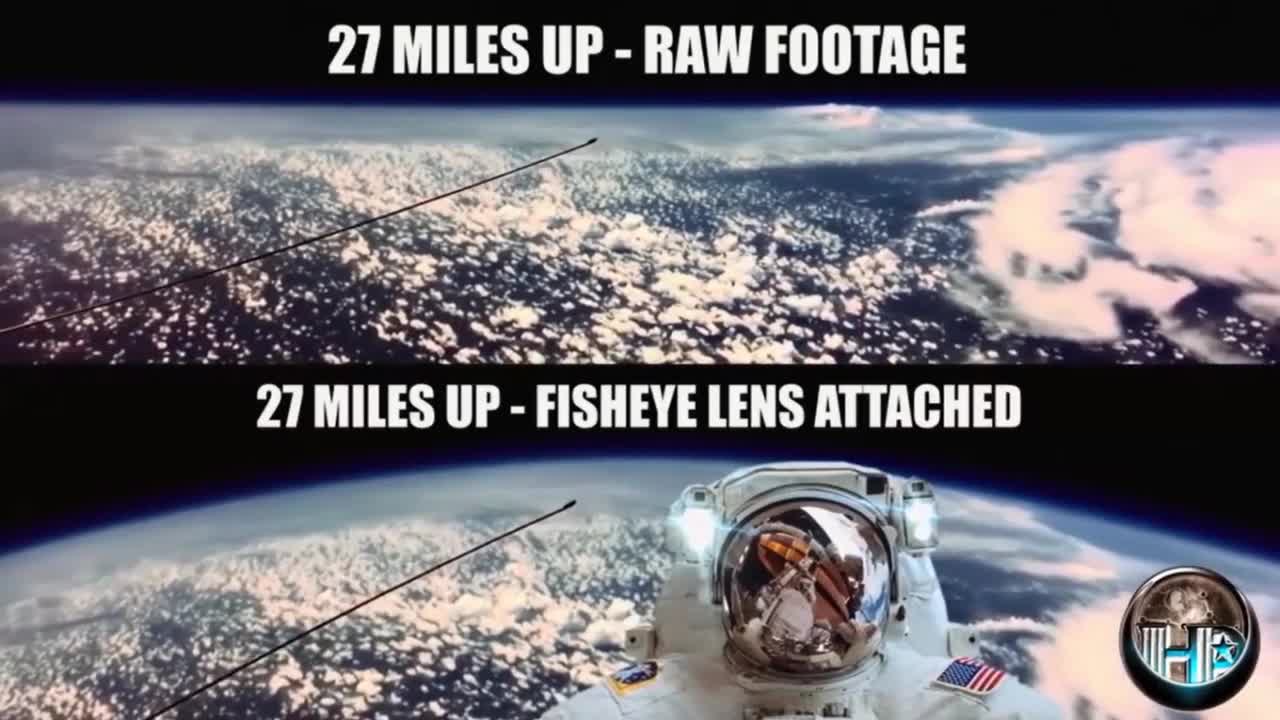 The flat Earth world will be seen