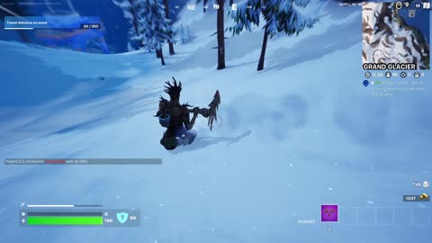 Fortnite C5S2 Daily Q Travel distance on snow