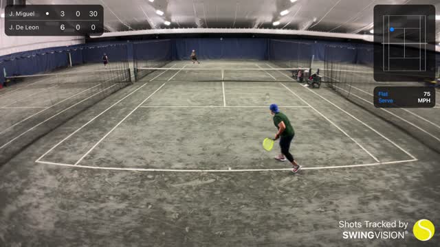 SwingVision Singles 1/19/22