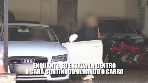 comprando um carro vestido de mendigo veja só no que deu