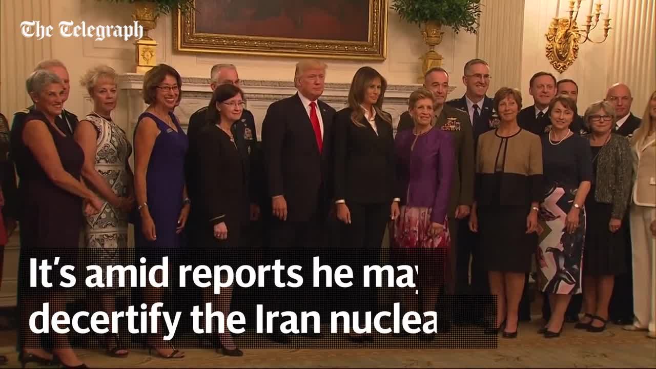 Donald J Trump telling you what is happening today - back on Oct 6, 2017