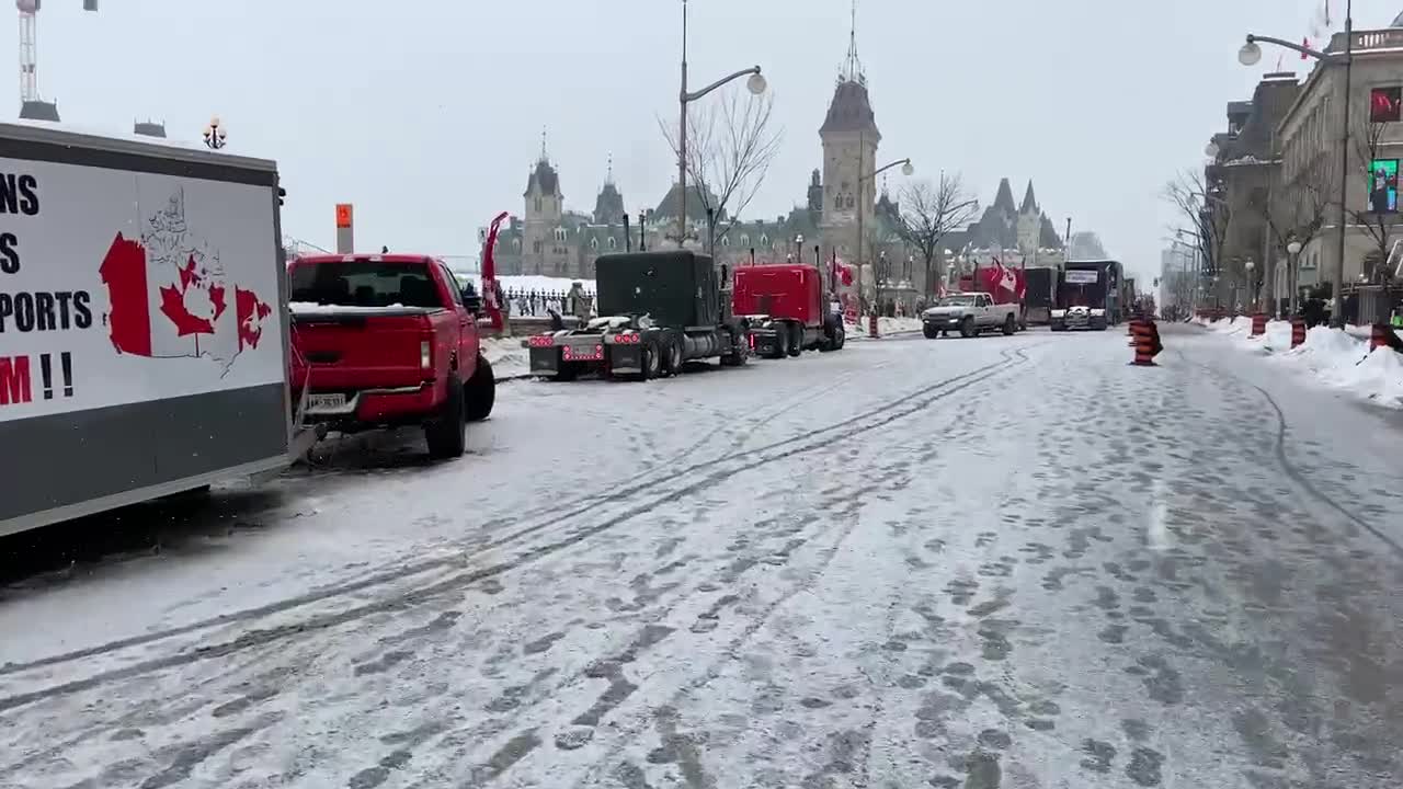 Freedom Convoy - Truckers are not stopping the Honking! Let everyone know.