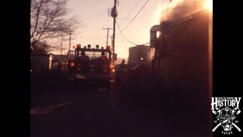 Odessa Firefighters battles the Branding Iron Fire 1970's