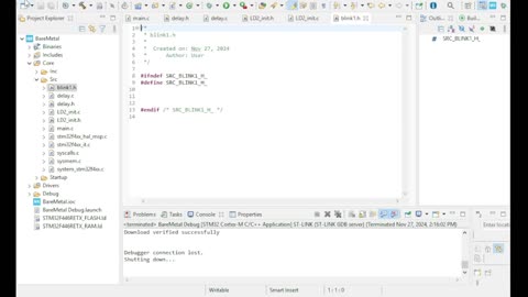 STM32 PART 5 - SOFTWARE MODULES - API's; header and source files