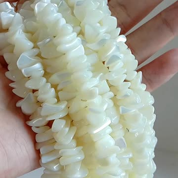 Free-shape White amber high quality Genuine Gemstone for Jewelry Making DIY Bracelet 20230926-05-08