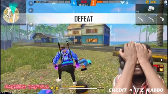 Itz Kabbo Angry Moments || Garena Free Fire || Gaming Bangla ||