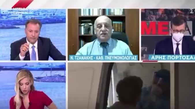 Πριν 1 ο Τζανάκης προέβλεπε 500 σοβαρές νοσήσεις παιδιών από κορωνοϊό στην Ελλάδα