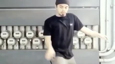 Hip Hop dancer dancing to Bitcoin billionaire