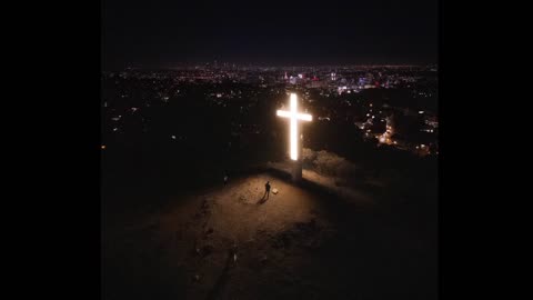 The Hollywood cross