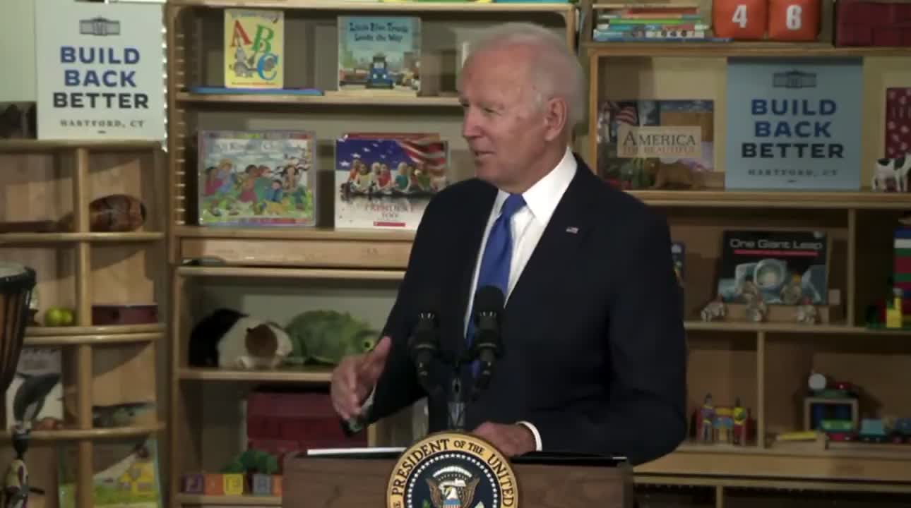 Biden Explains His CREEPY Relationship With Children