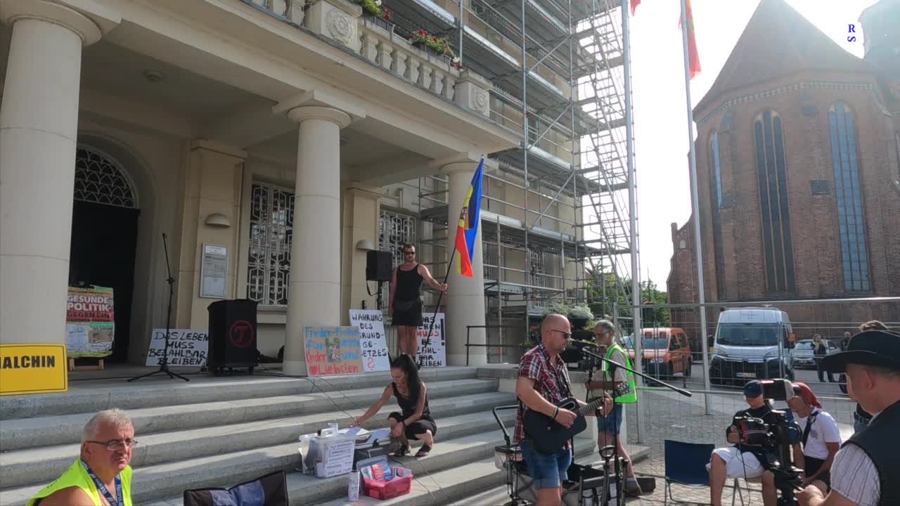 Malchin - Redebeitrag von Thomas 14-08-2022