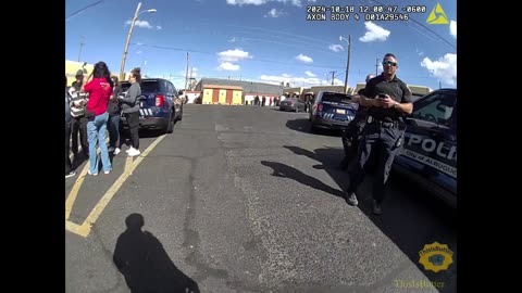 APD Officer Cadena full video of shooting of armed man in custody and in the back of the police car