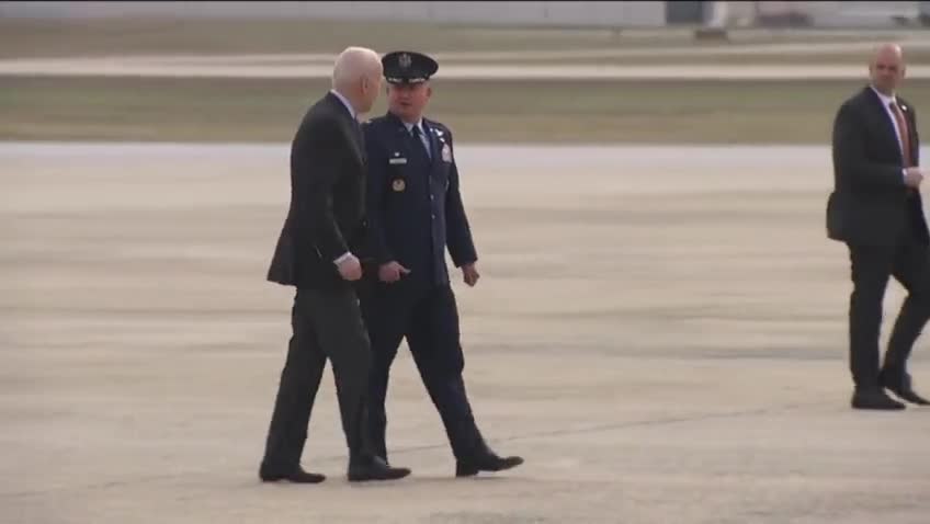 NOW: President Biden leaves for Europe for the NATO summit.