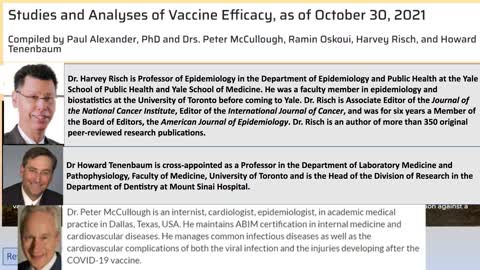 Vaccine Update as of 2021 11 14. Part 1