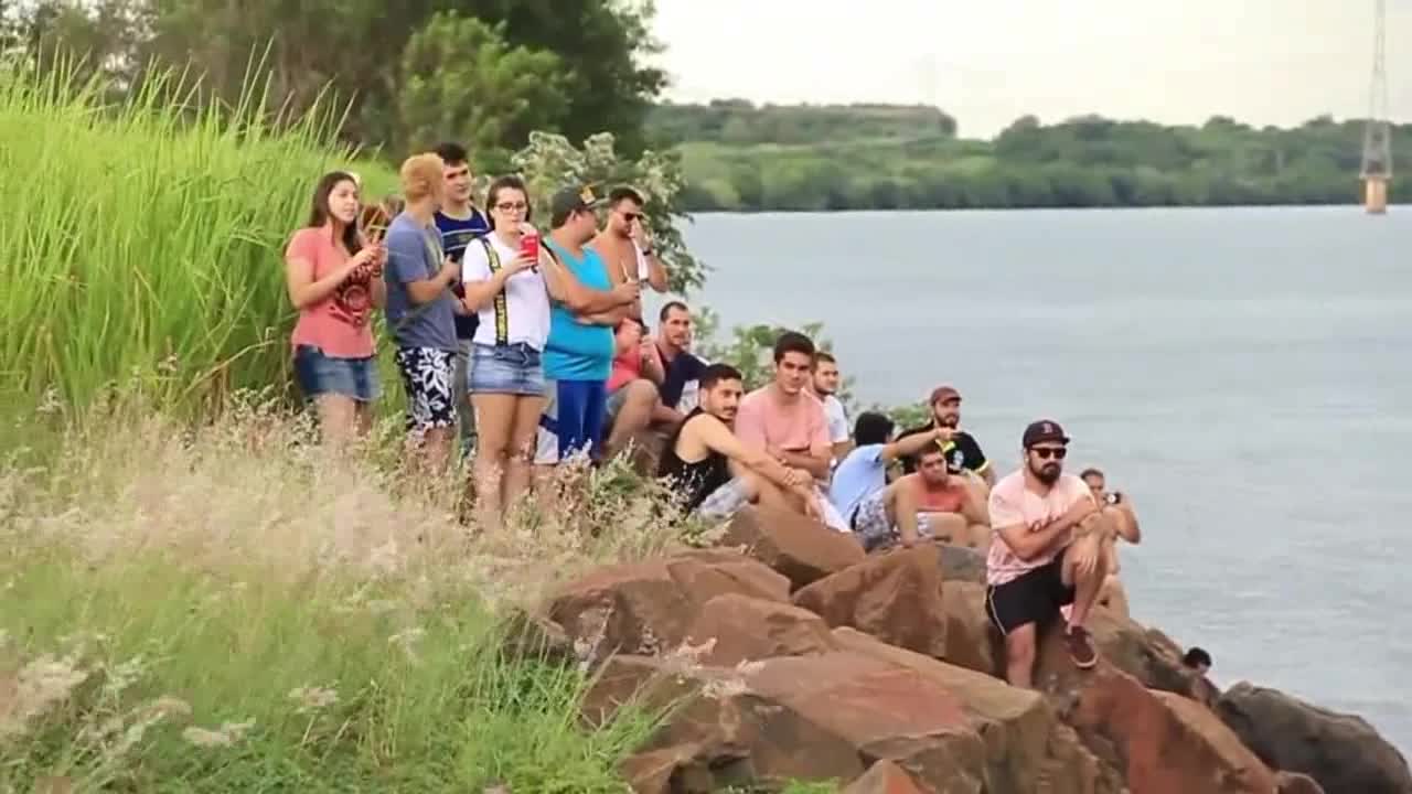 Abertura das comportas da UHE Ilha Solteira - Jornal da Ilha