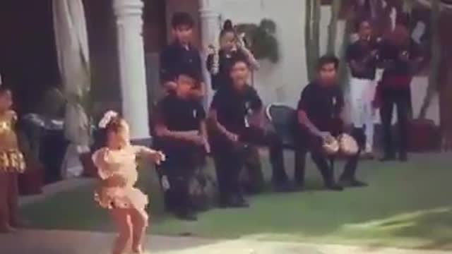 Nice dance by the Kid !