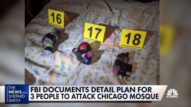 FBI documents detail plan for three people to attack Chicago mosque