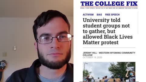 The hypocrisy in colleges.