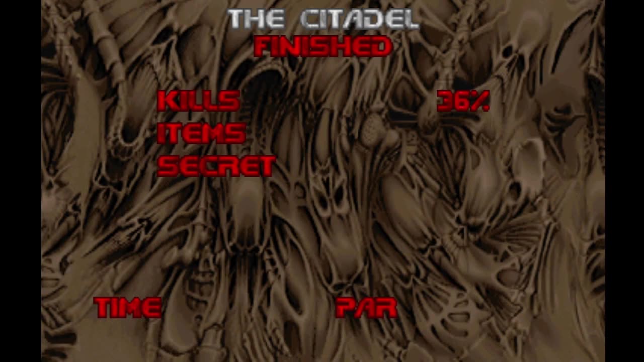 Brutal Doom 2 - Hell on Earth - Ultra Violence - The Citadel (level 19) - 100% completion