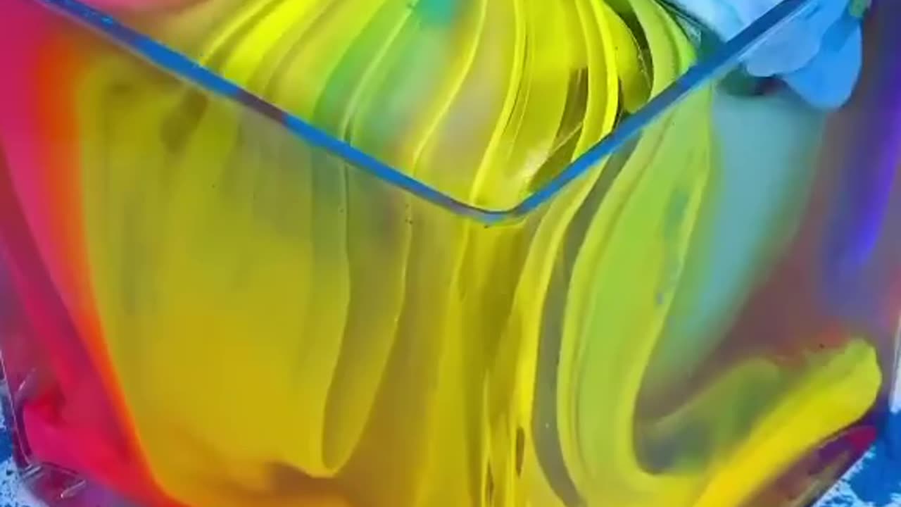 Satisfying Rainbow colours video 9 🌈💫..!