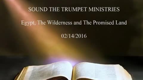 20160214 Egypt The Wilderness and The Promised Land
