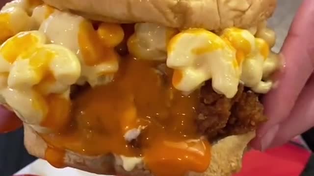 Salad chicken leg burger