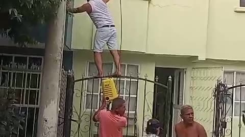 Incendio en casa de Villas de La Candelaria