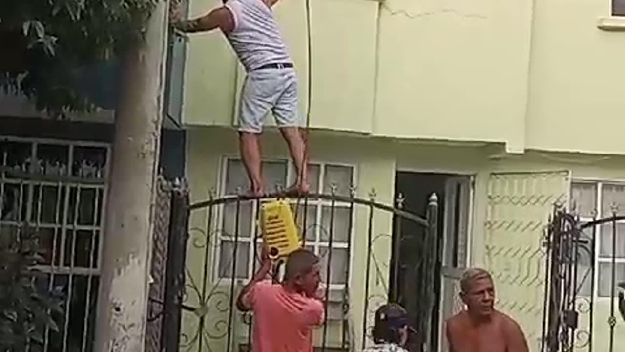 Incendio en casa de Villas de La Candelaria