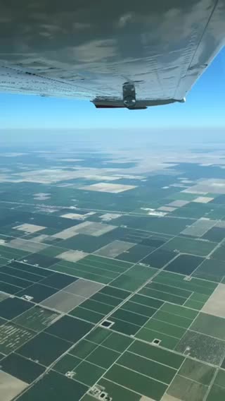 Just out cruising in a Cessna 210