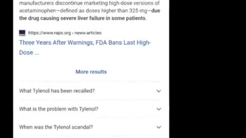 Tylenol and the Vaccine: DO NOT TAKE IT!