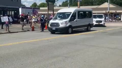 Joe Biden Gets The Welcoming Most Feel He Deserves... Let's Go Brandon... FJB