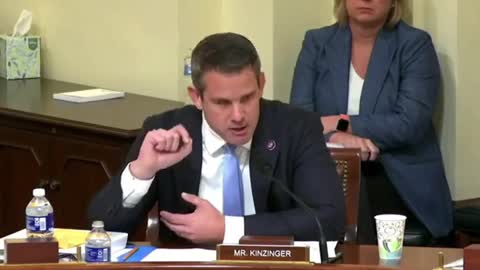 Adam Kinzinger Calls Out His Own Party In Emotional Statement At January 6 Committee Hearing