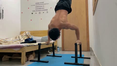 Aerial push-ups, flying like a bird, high arm bounce