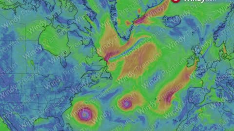 Three Hurricanes MERGING to pound eastern US? Hurricane Lee tracking towards East coast