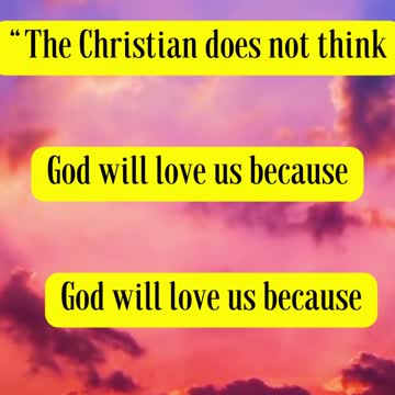 CS Lewis Said... I believe in Christianity as I believe that the sun has risen: not only because...