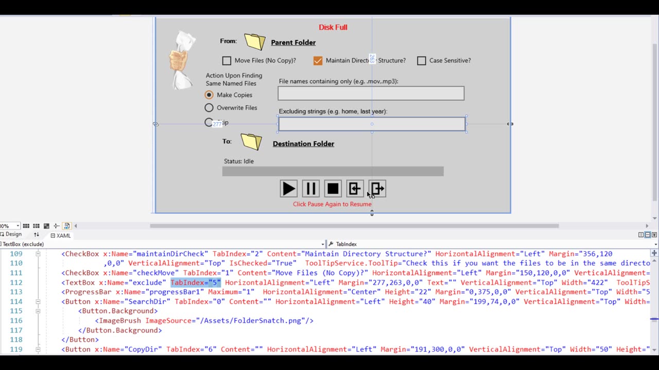 C# and UWP: Tabbing through Your GUI