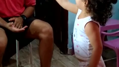 O INTERAGIR DE PAI E FILHA