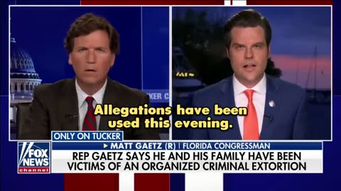 FLASHBACK | Matt Gaetz: this extortion has long since been debunked.