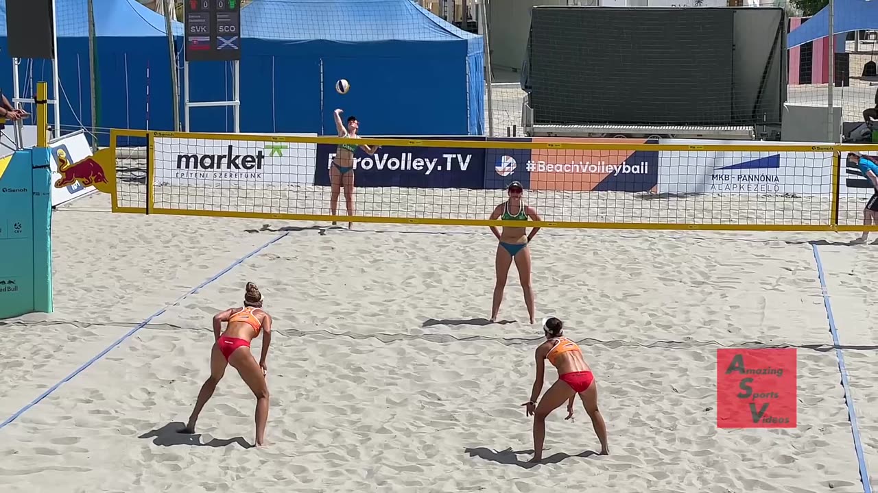 Beach Volleyball Girls ☀️ Slovak Duo's Great Moments & Annoying Mistakes