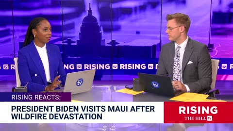 Biden Pledges PENNIES To Maui Fire Victims While Demanding BILLIONS MORE For Ukraine: Rising