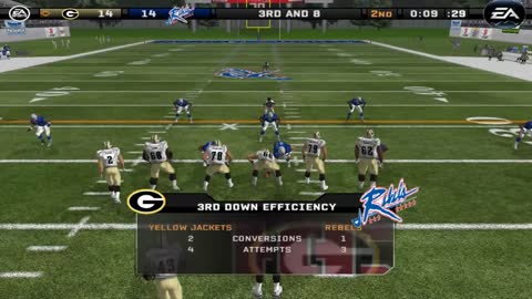 Brynes Rebels vs Greer Yellow Jackets Madden 08 South Carolina High School Football Mod