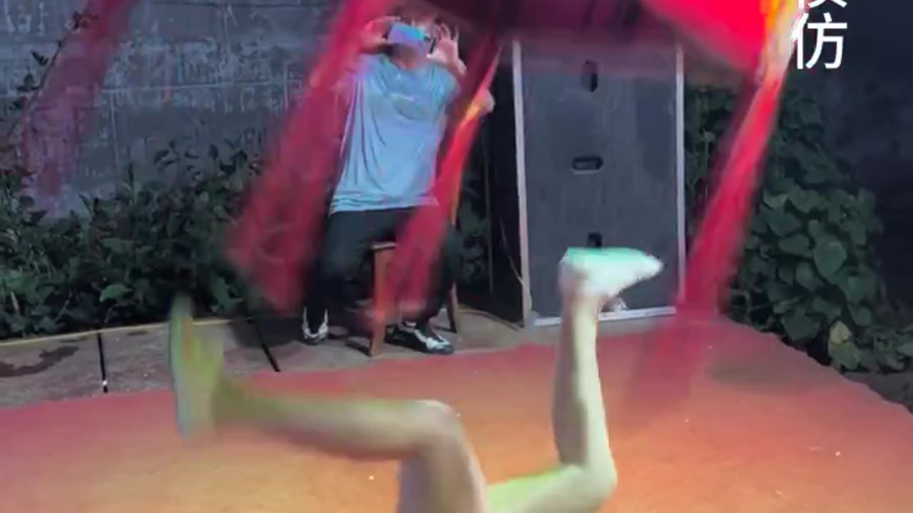 Impressive balance skills