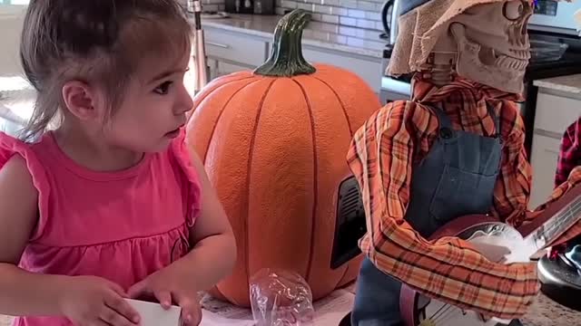 A baby's first Halloween can be a big FRIGHT! 👻 Is your family ready to get a little spooky